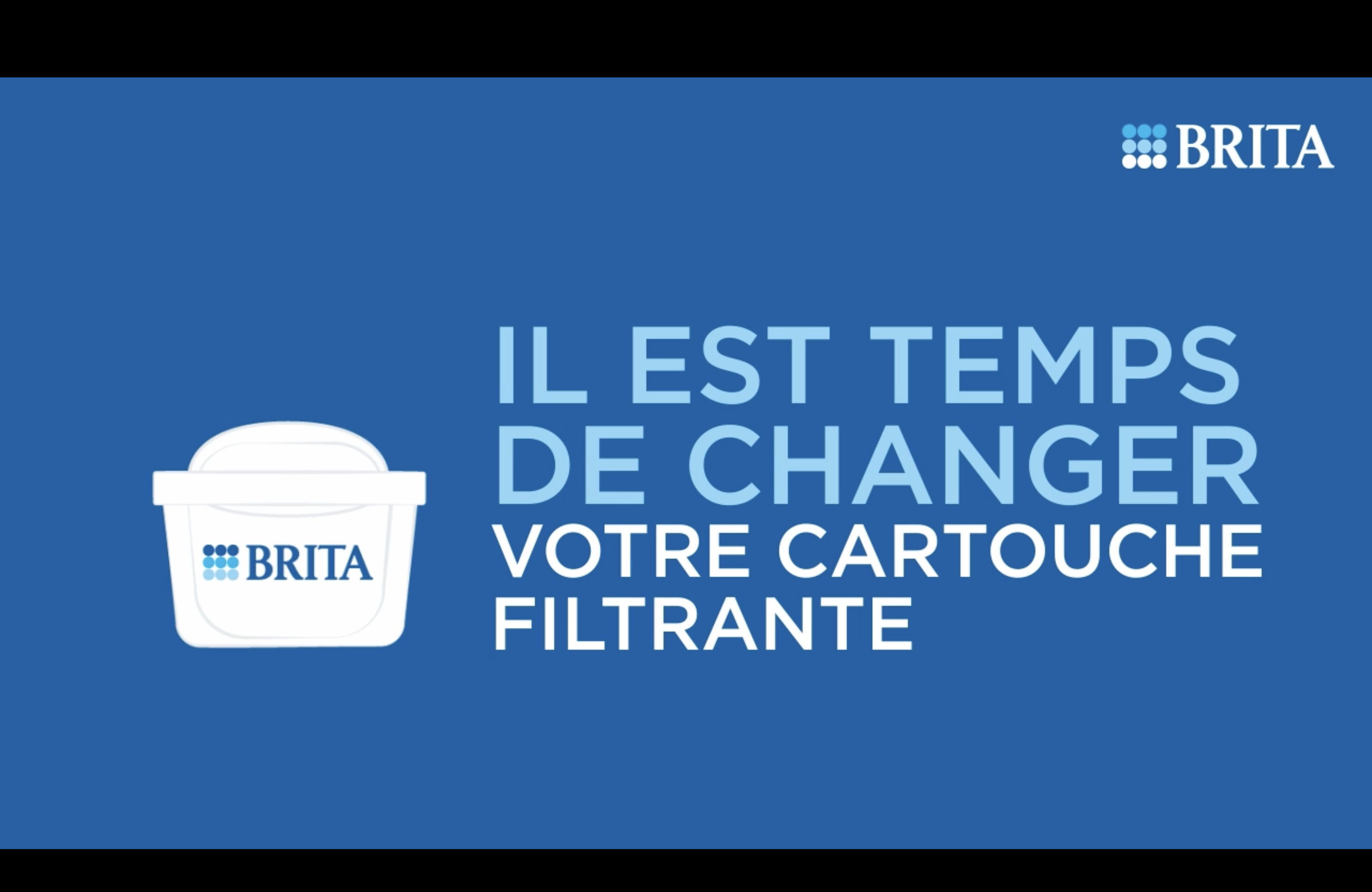 BRITA, la seule marque à proposer le recyclage des cartouches.