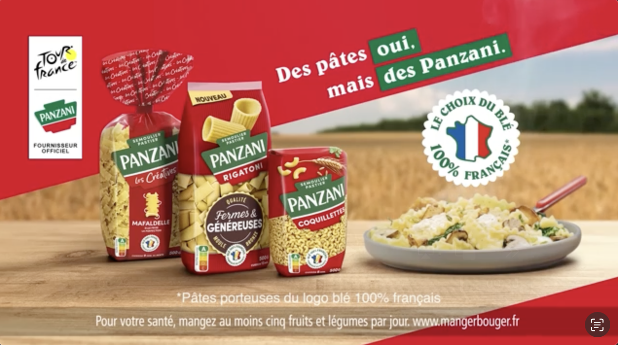 Des pâtes oui, mais au blé 100% français !